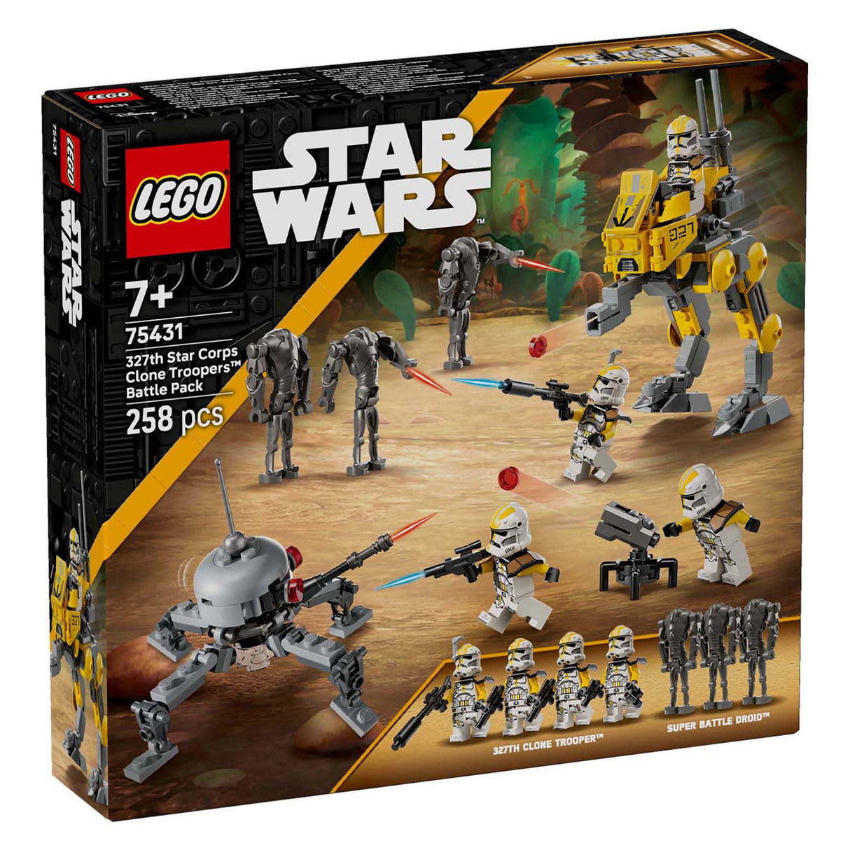 Lego Star Wars 75431 Pack de combat des soldats clones du 327ème corps stellaire