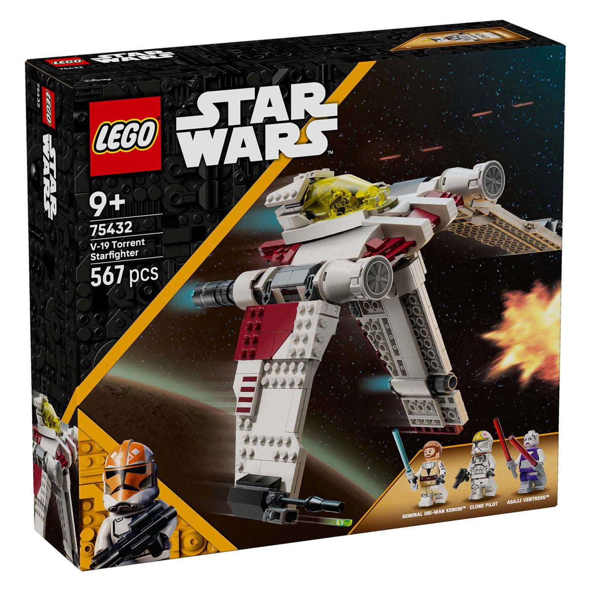 Lego ® Star Wars : The Clone Wars™ V-19 Torrent Starfighter - 75432