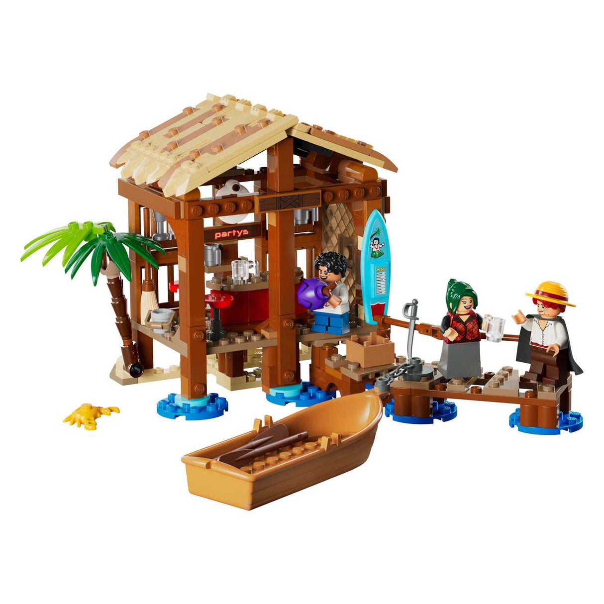 Lego ® une pièce cabane dans un village de moulin à vent - 75636