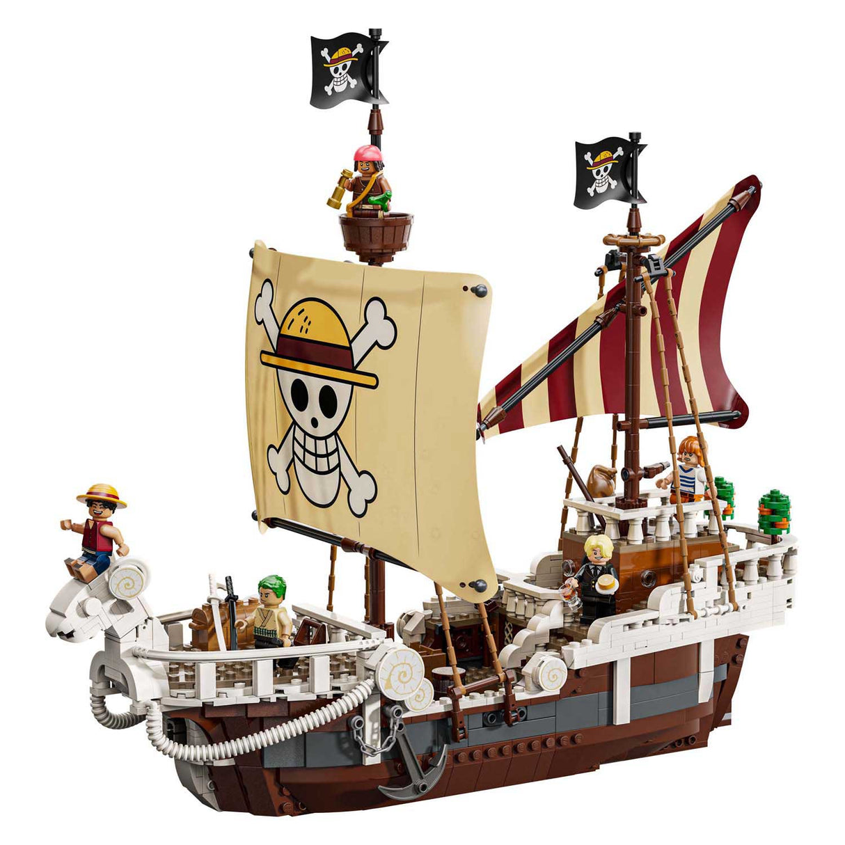 Lego ® One Piece Le bateau pirate va joyeux ensemble de construction - 75639