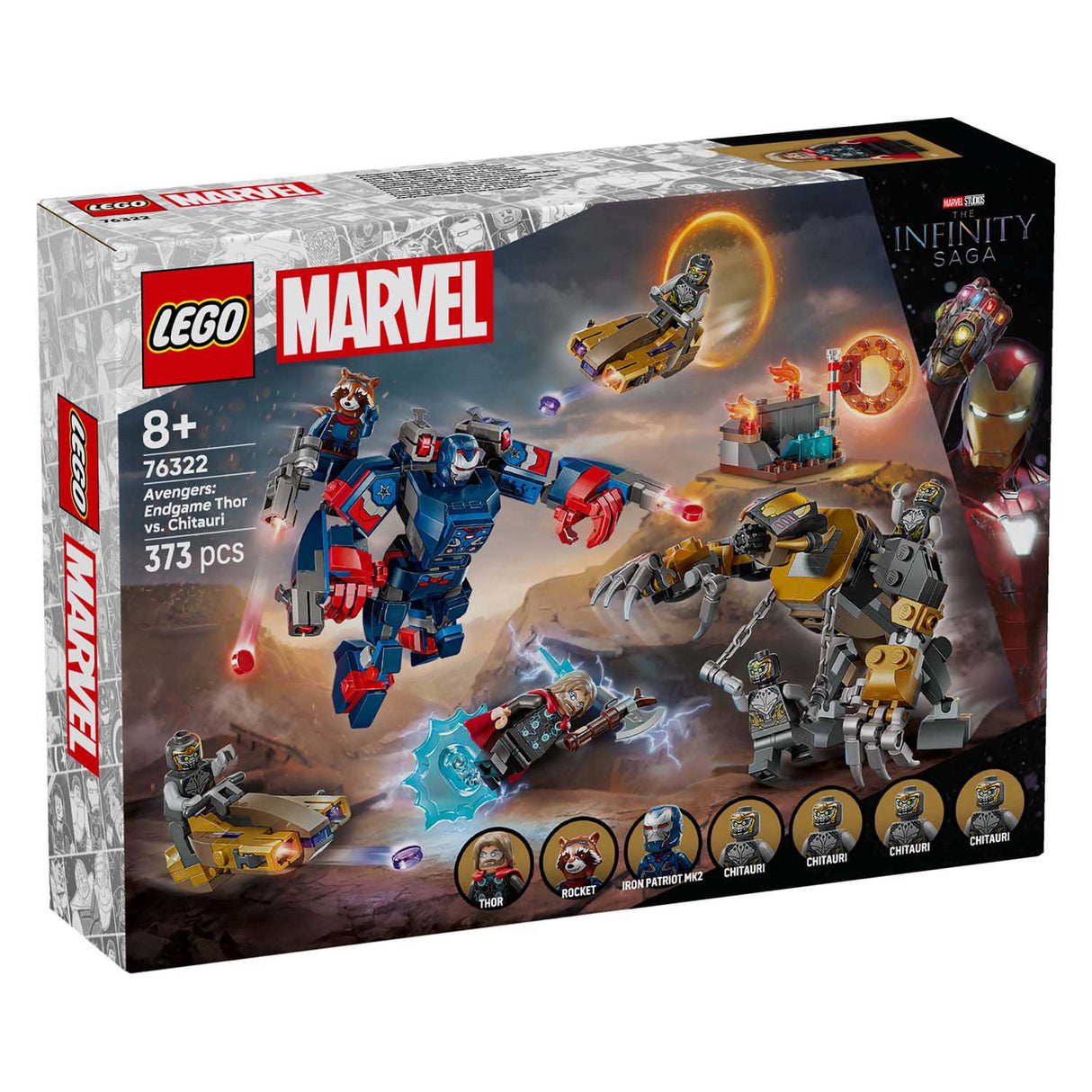 Lego ® ǀ Marvel Avengers : Endgame Thor contre Chitauri - 76322