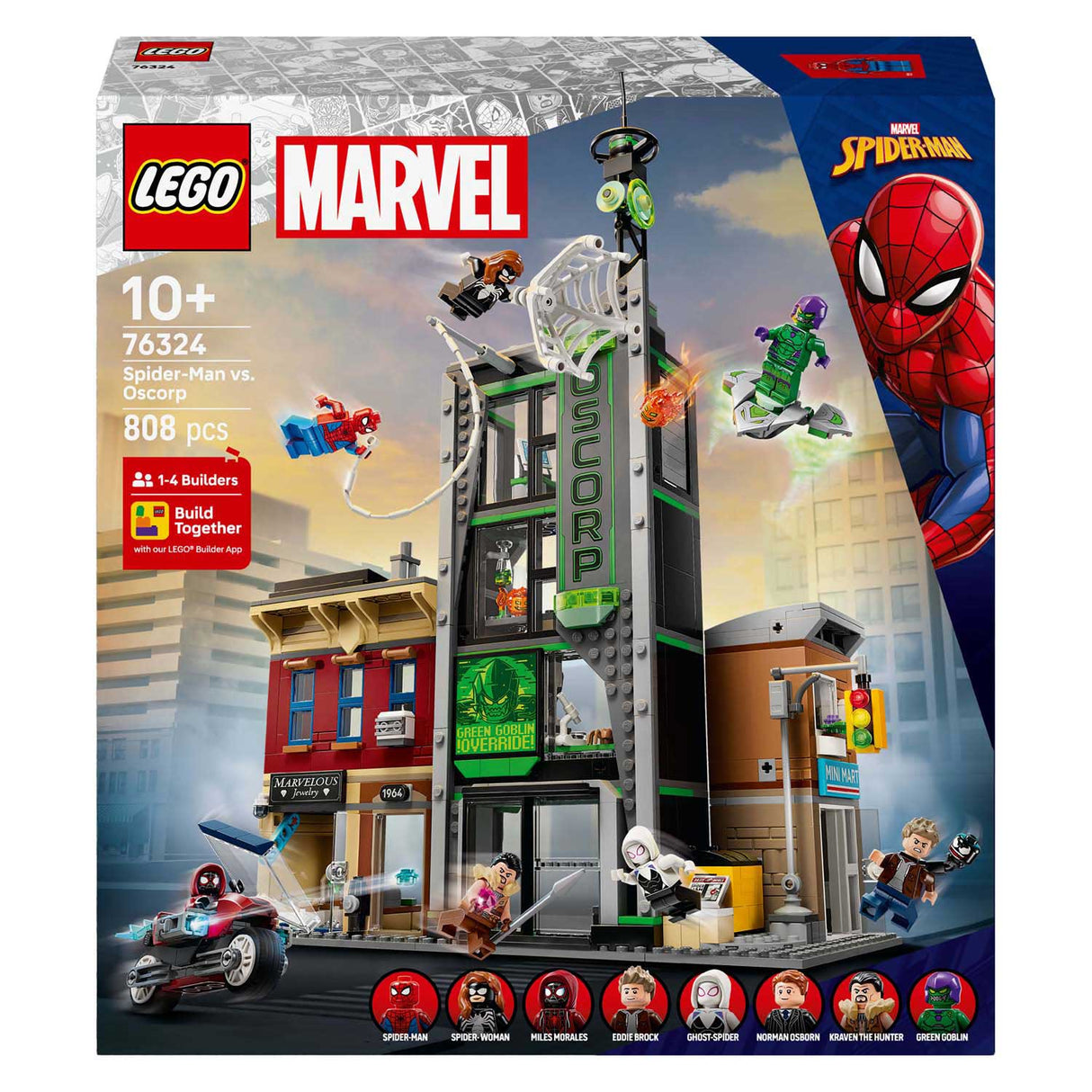 Lego® Marvel Spider-Man contre Oscorp - 76324