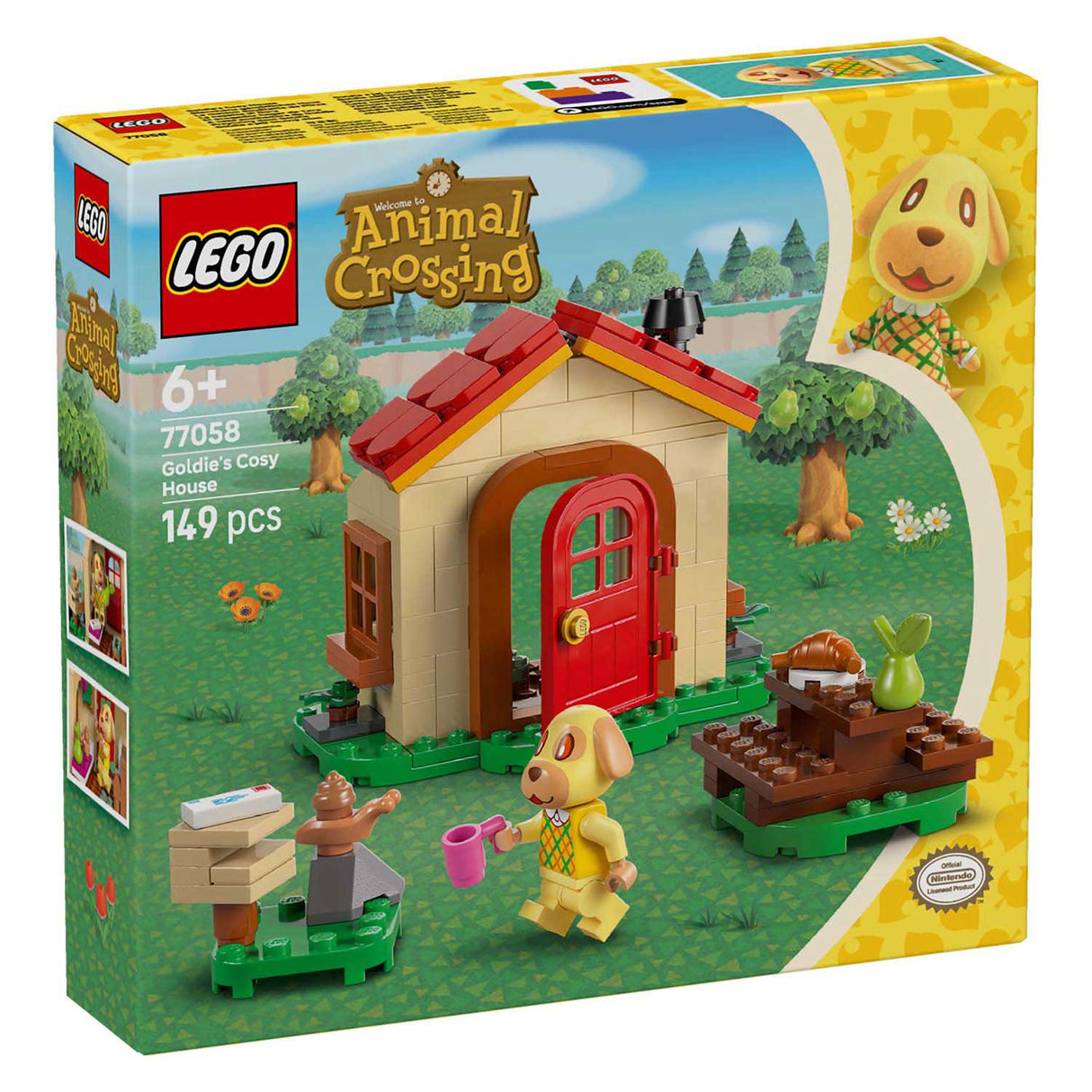 Lego animal traversant 77058 goldies ensemble de construction de maison confortable