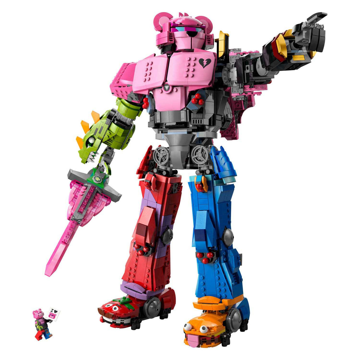 Lego fortnite 77078 chef d'équipe mech