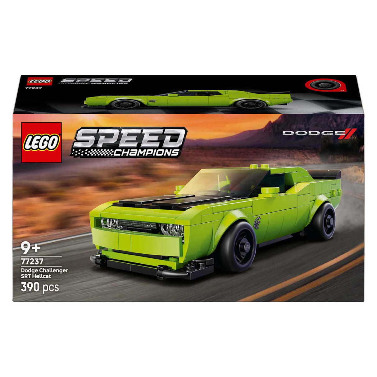 Lego ® Speed Champions Dodge Challenger SRT Hellcat Voiture de sport - 77237