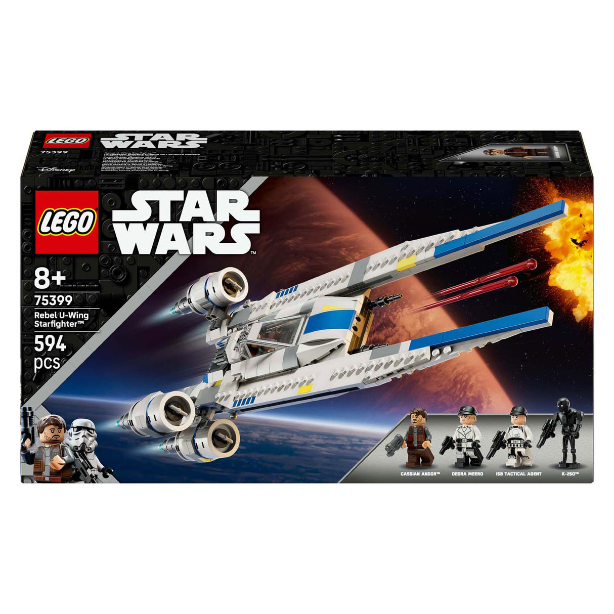 Lego ® star wars : andor™ rebelle u-wing starfighter™ - 75399