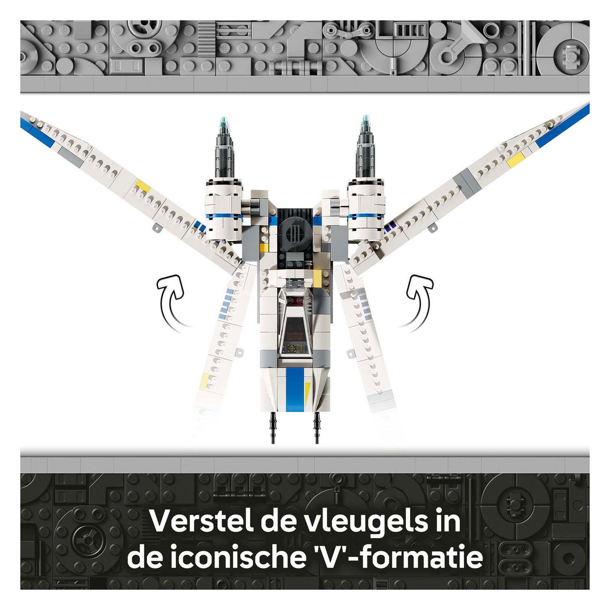 Lego ® star wars : andor™ rebelle u-wing starfighter™ - 75399