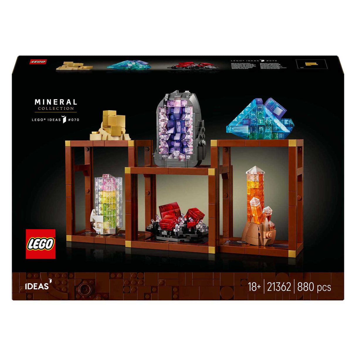 Ensemble de collection de minéraux Lego Ideas - 21362
