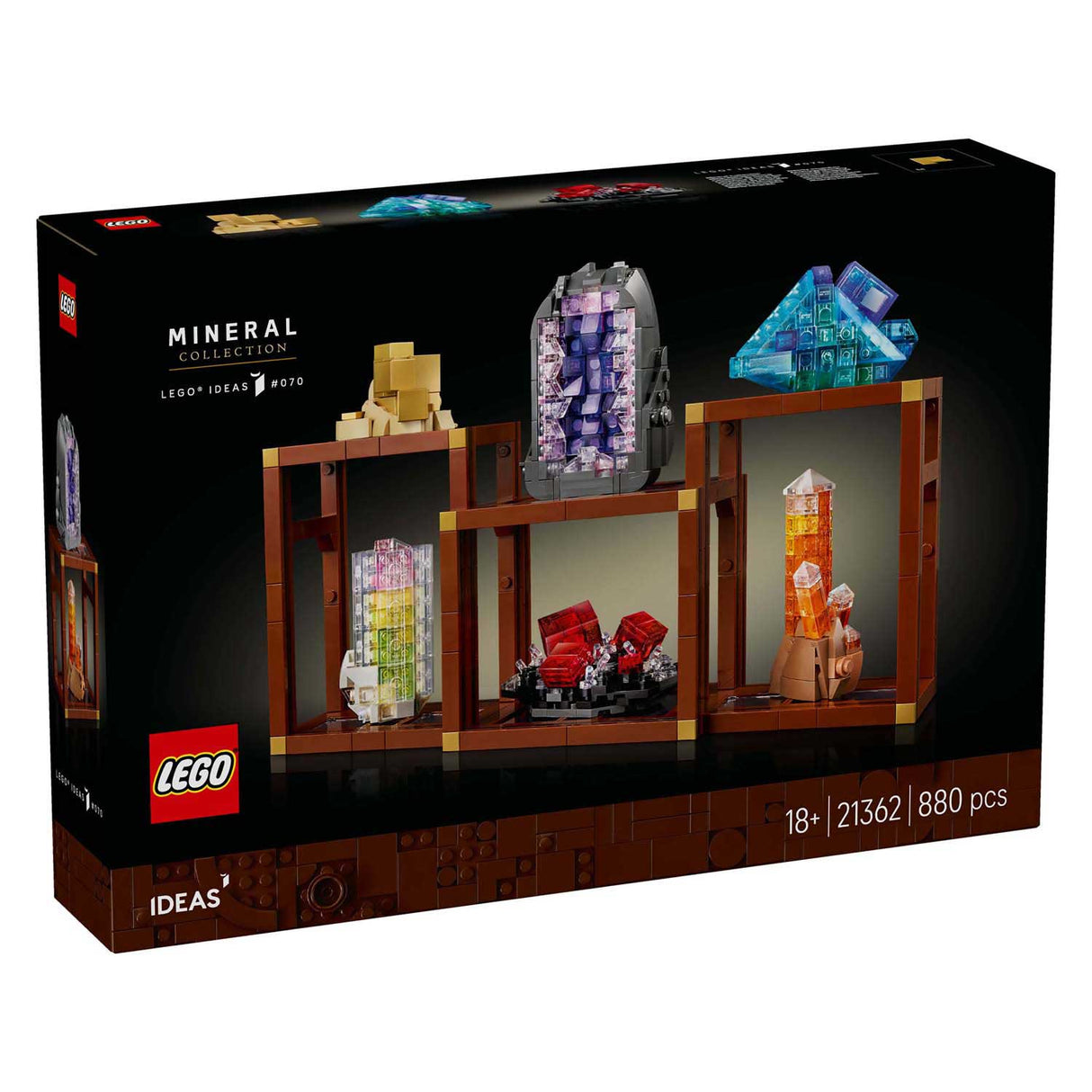 Ensemble de collection de minéraux Lego Ideas - 21362