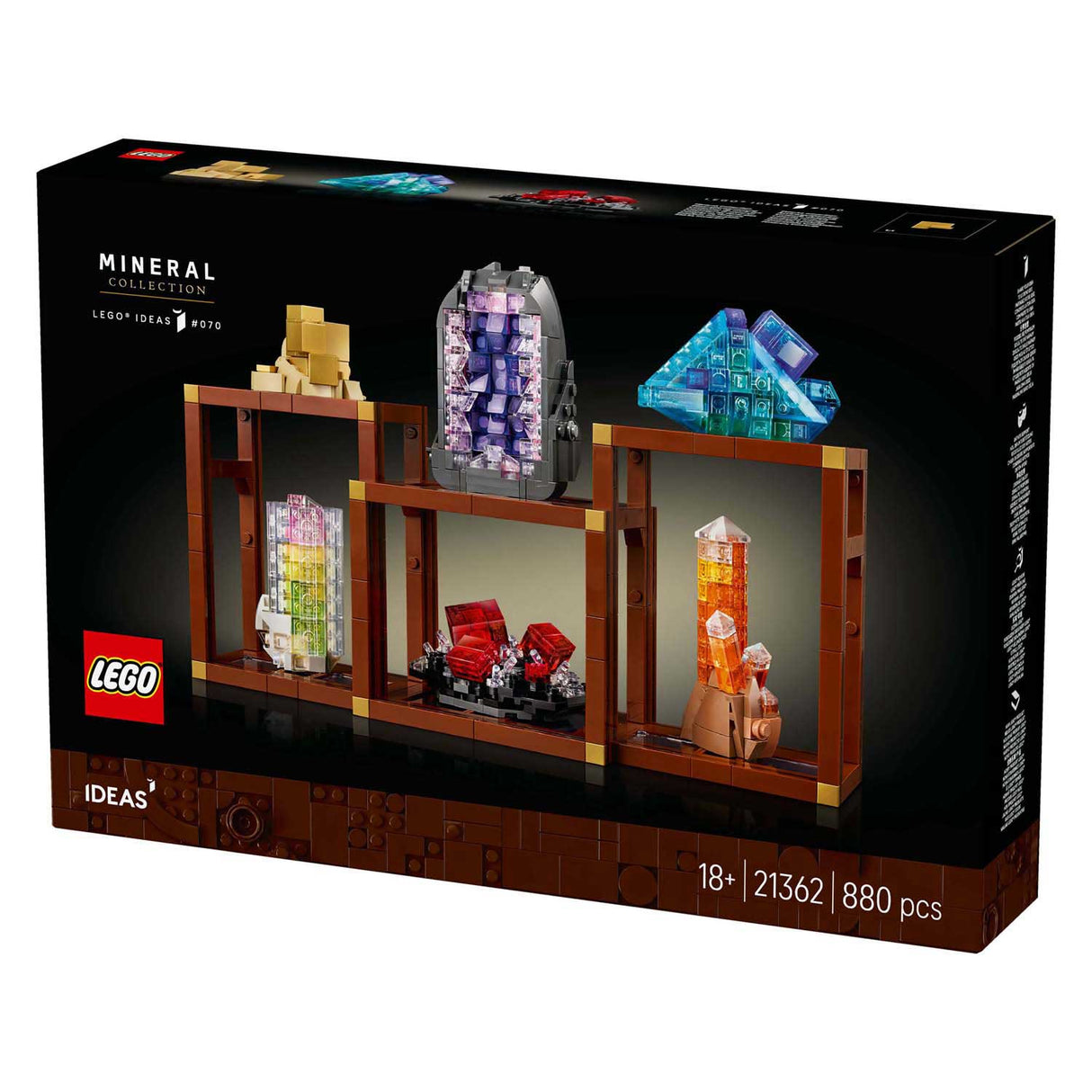 Ensemble de collection de minéraux Lego Ideas - 21362