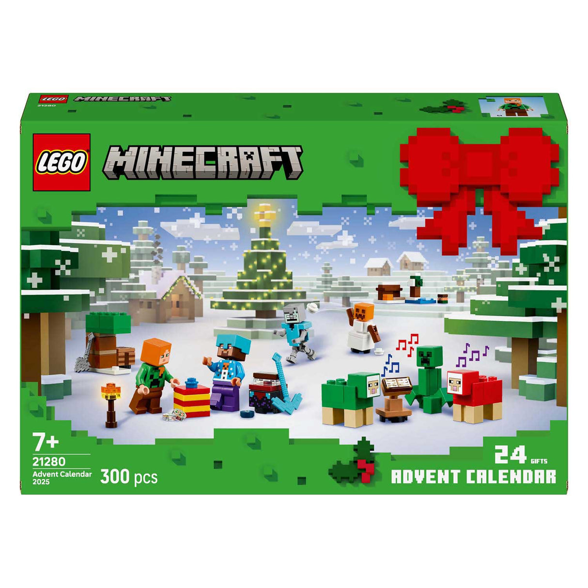 Calendrier de l'avent Lego Minecraft 21280 2025
