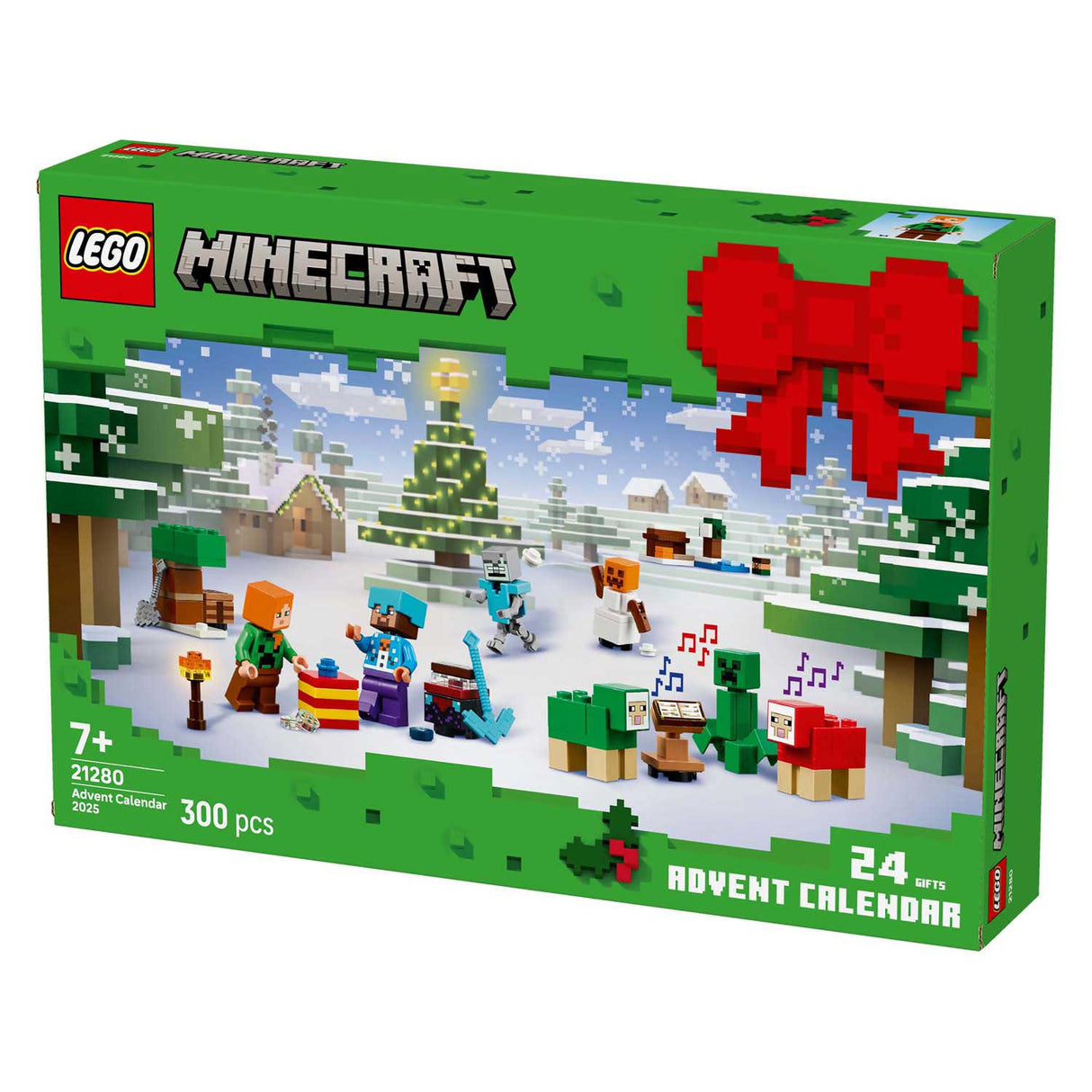 Calendrier de l'avent Lego Minecraft 21280 2025
