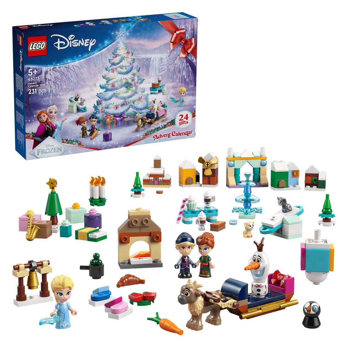 Lego Disney Princess 43273 Calendrier de l'Avent 2025