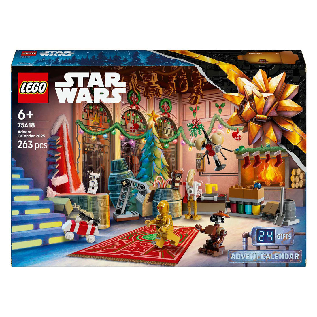 Calendrier de l'Avent Lego Star Wars 75418 2025