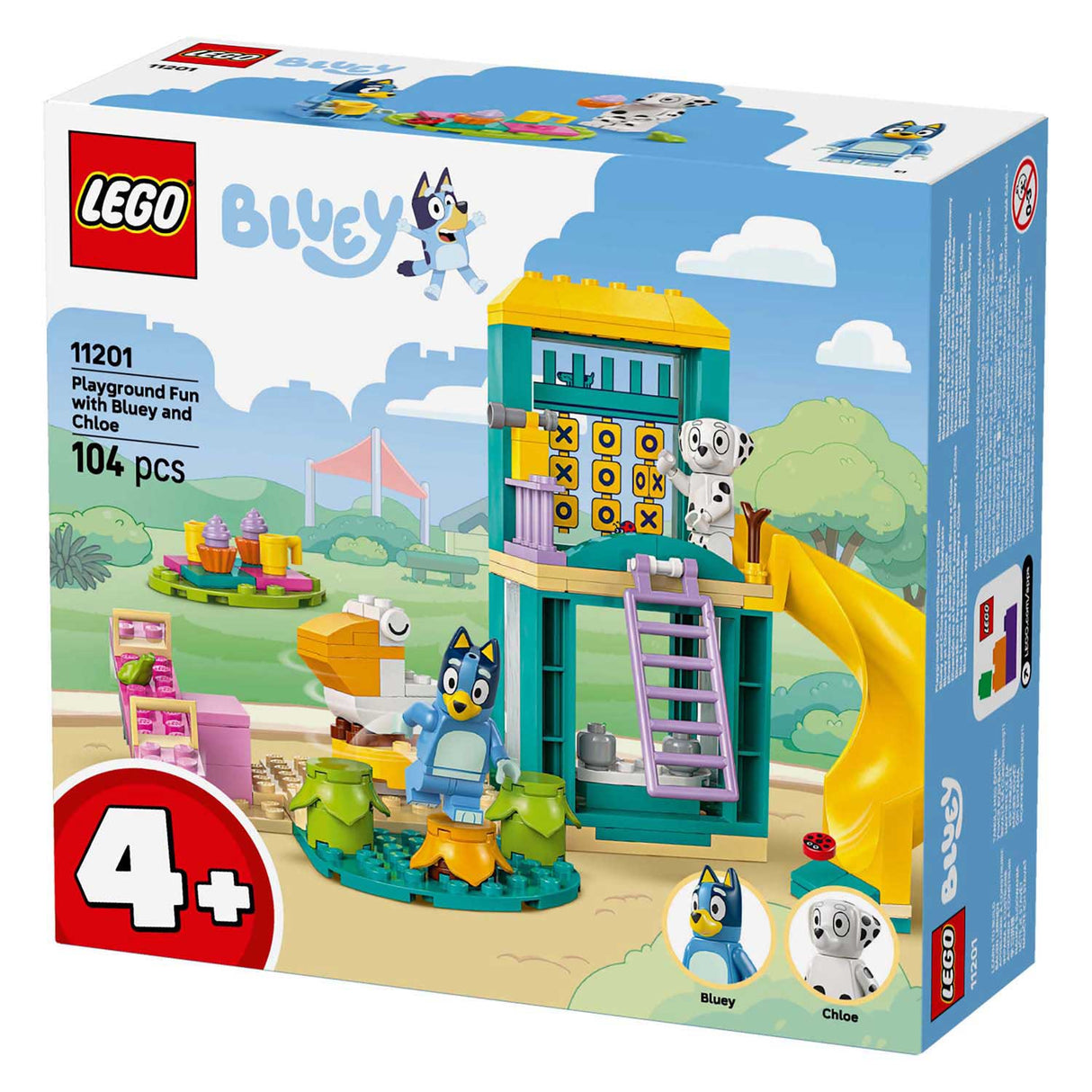 Lego 11201 Bluey et Chloé dans la cour de récréation | 2 pièces