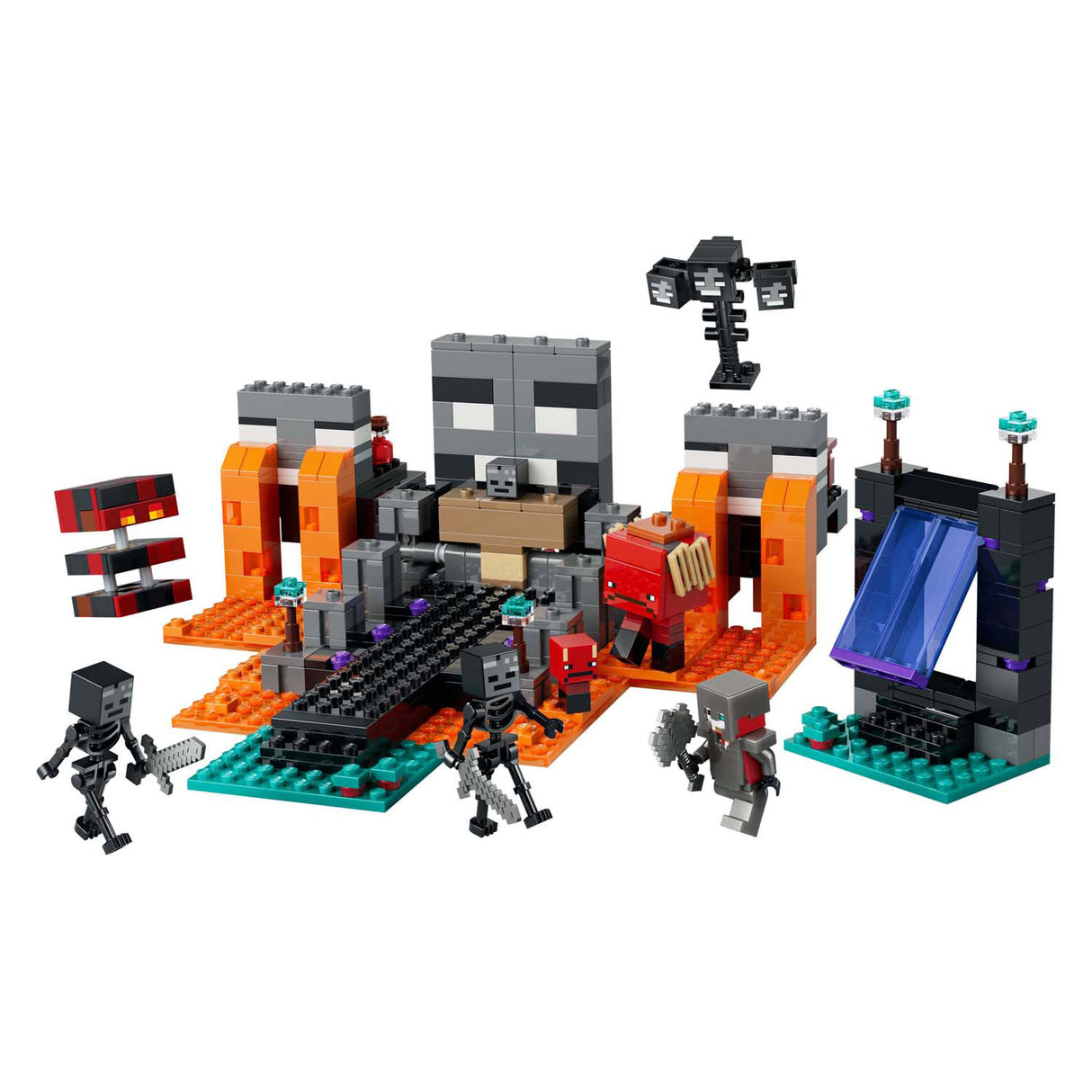 Lego minecraft 21590 la bataille du flétrissement