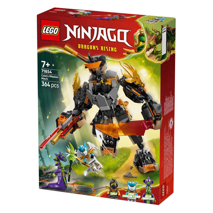 Lego Ninjago 71854 Le robot de mission de Cole et Zane le dragon