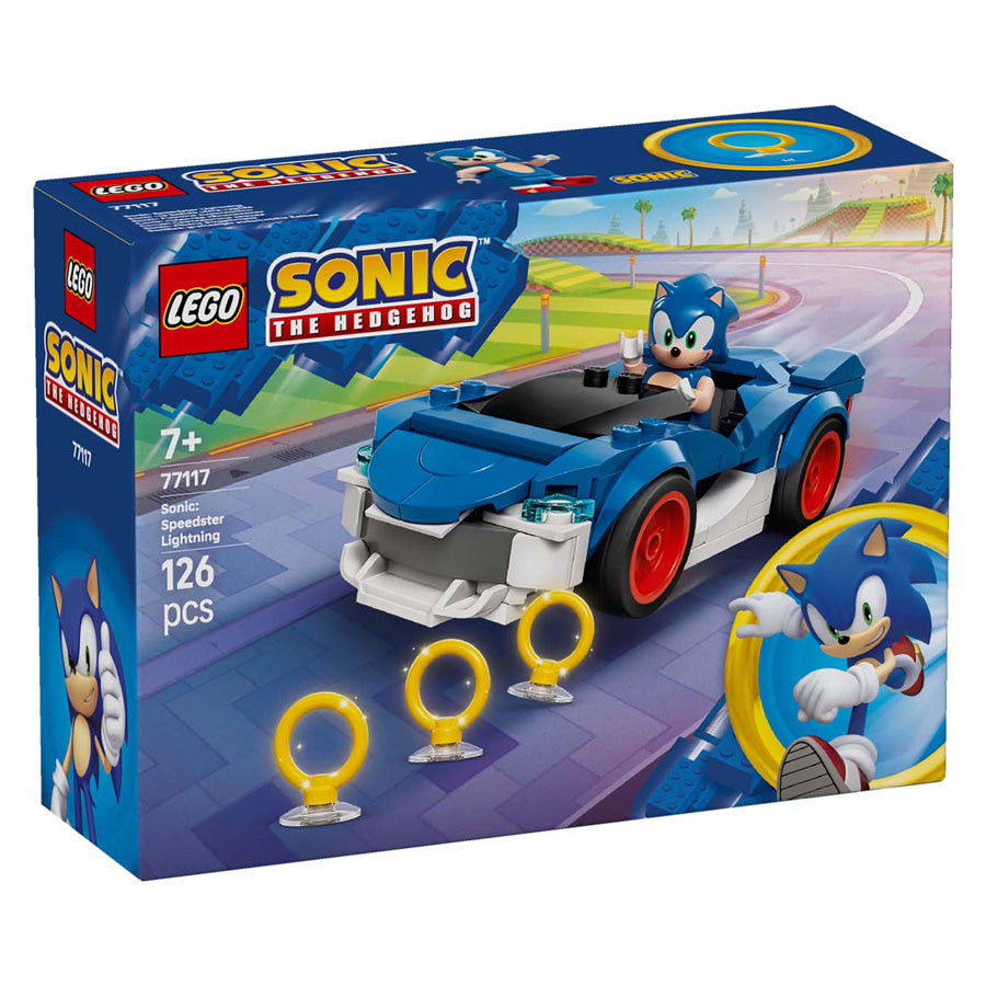 Lego Sonic le hérisson 77117 Sonic Car : Speed Star Lightning