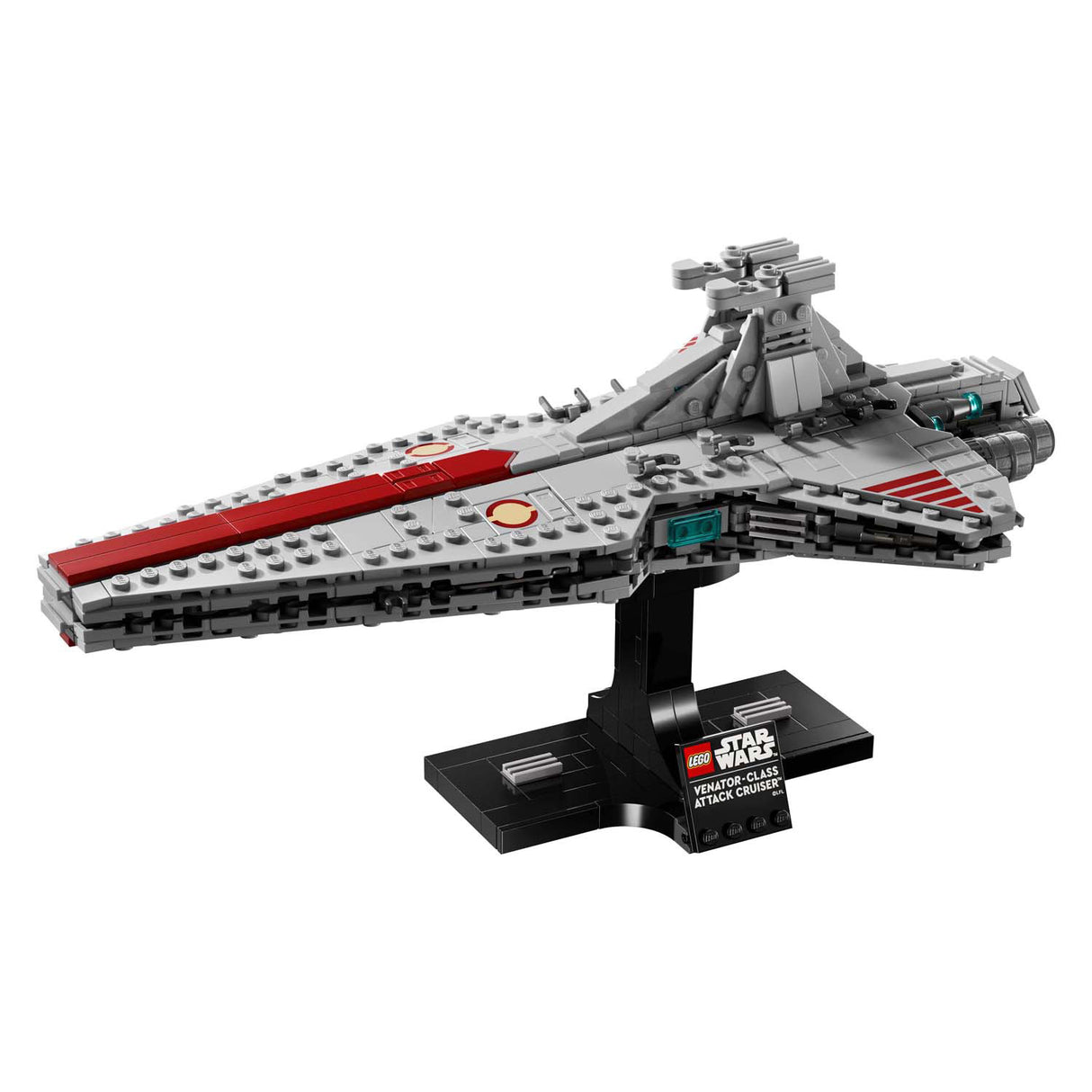 Croiseur d'attaque Lego Star Wars de classe Venator - kit de construction pour adultes et décoration - 75441