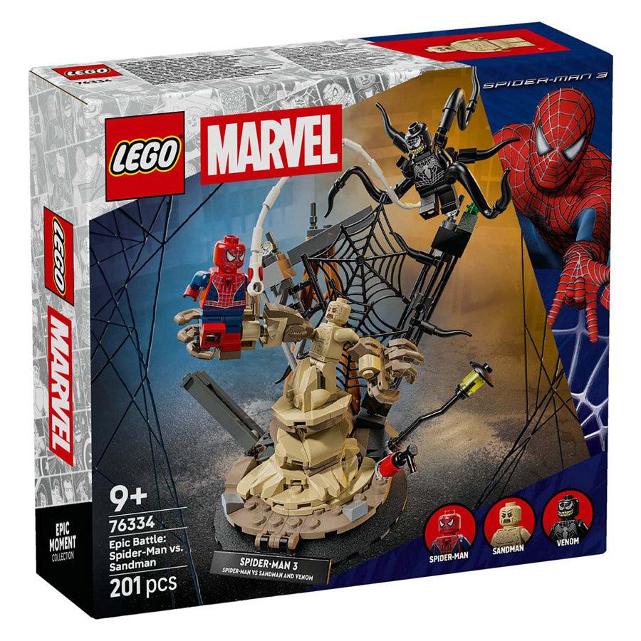 Lego 76334 Super Heroes Marvel Ultimate Battle : Spider-Man contre l'homme de sable