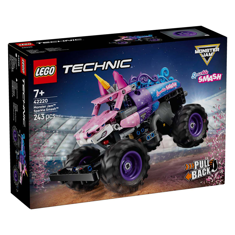 Lego Technic 42220 Monster Jam Sparkle Smash Pull Back