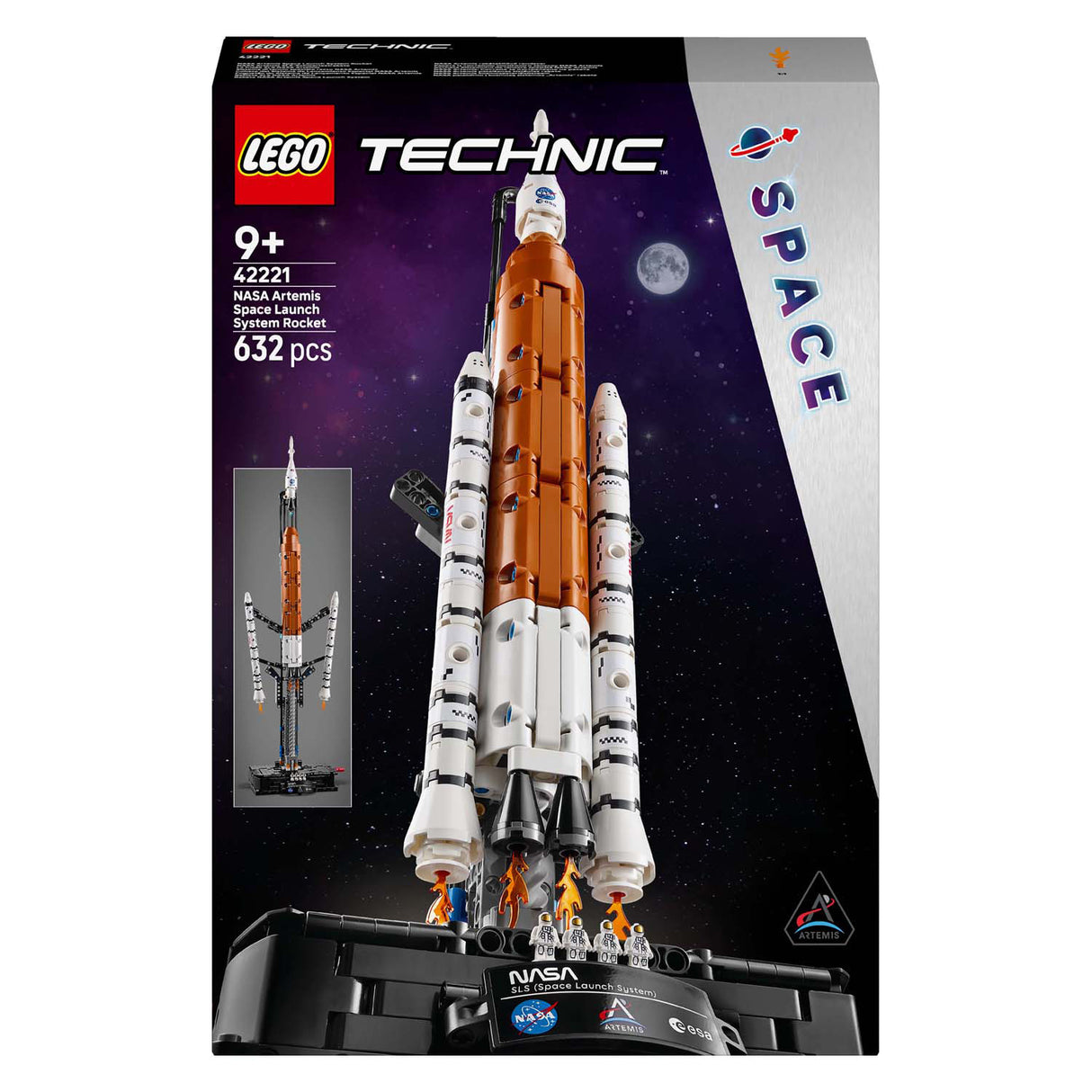 Lego technic 42221, la fusée spatiale NASA Artemis