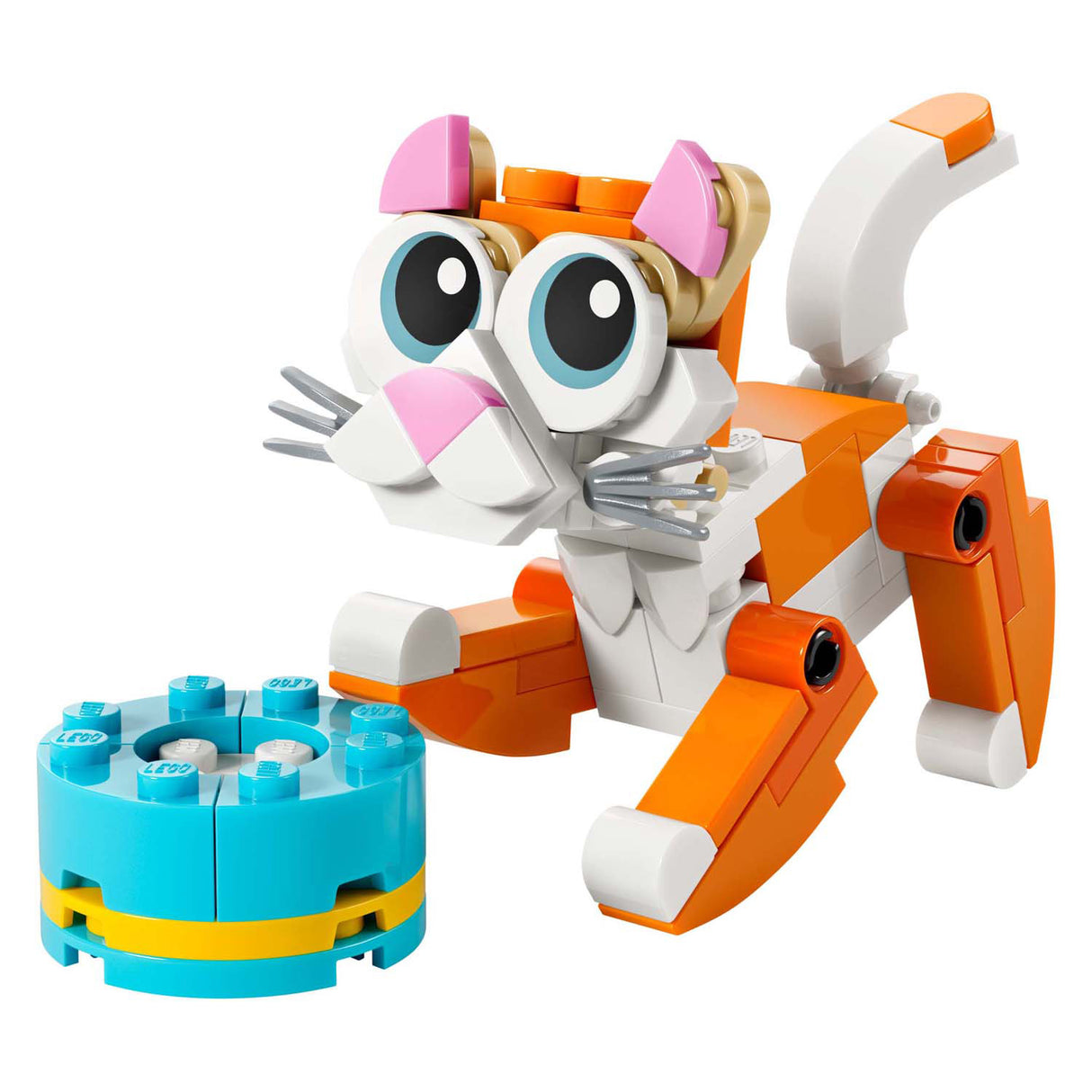 Lego 30714 sac chat orange | 10 pièces