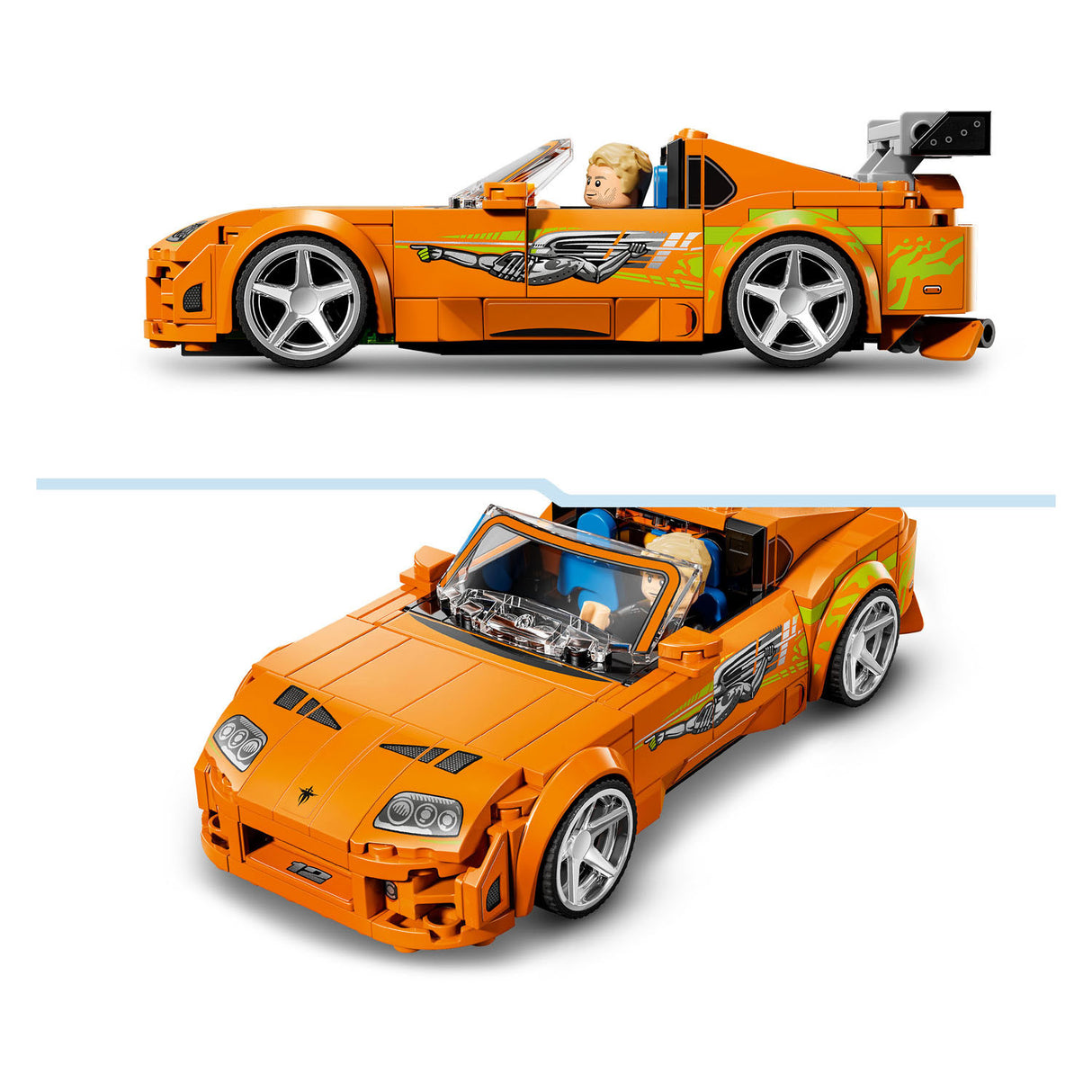 Lego speed champions the fast and the furious toyota supra mk4 auto speelgoed voor kinderen 77260
