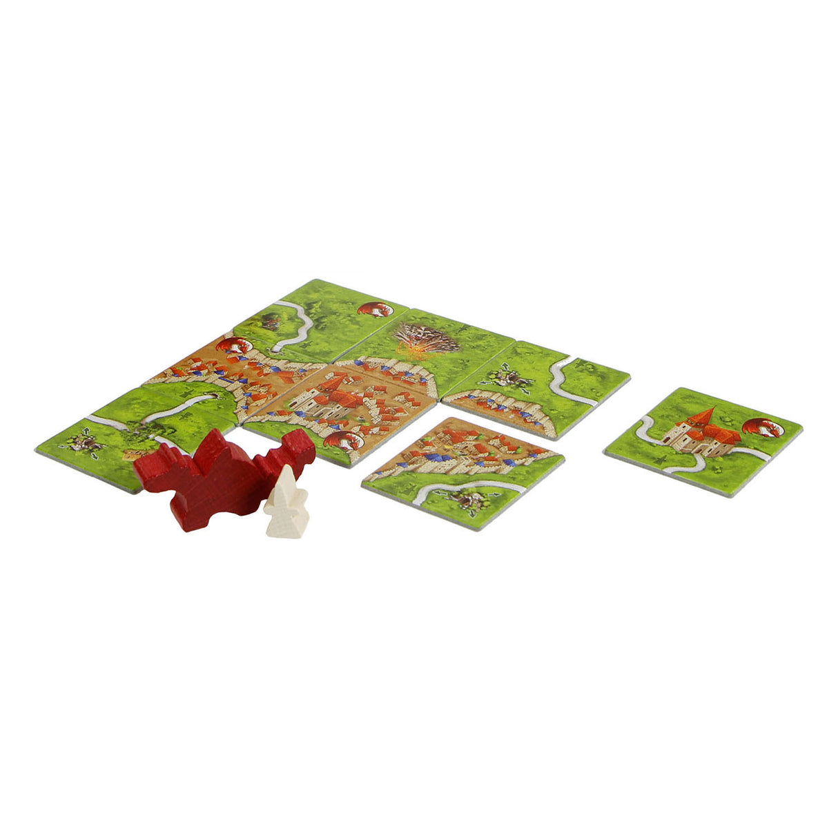 999 Jeux 999 Jeux Carcassonne: The Dragon, The Fee and the Jonkwoman Extension Bord Game