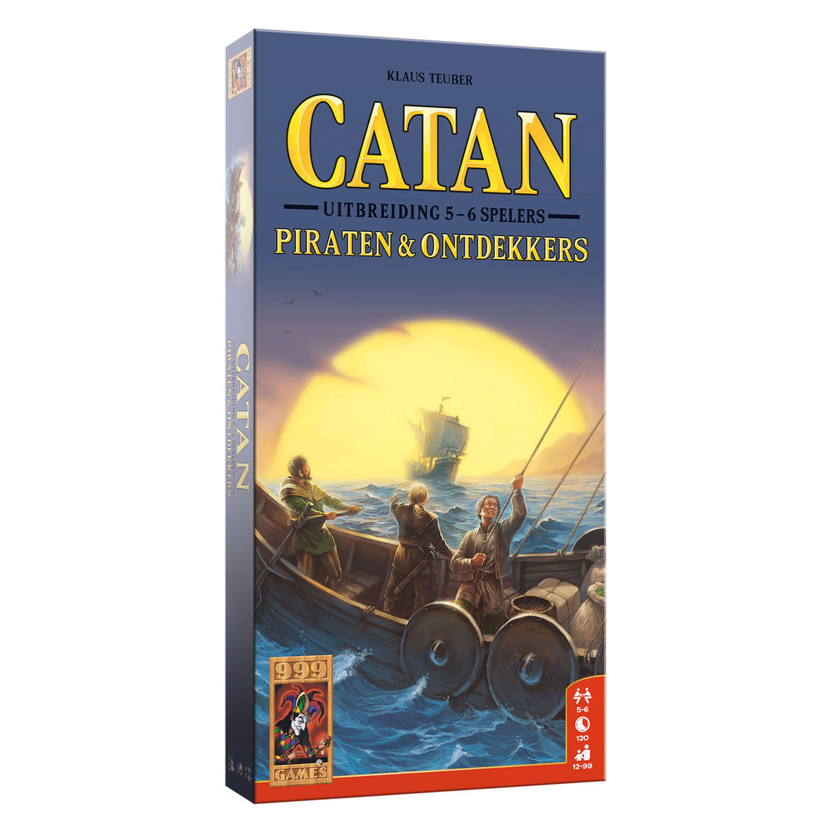 999games 999 games catan : extension pirate explorers 5 jeu de société pour 6 joueurs