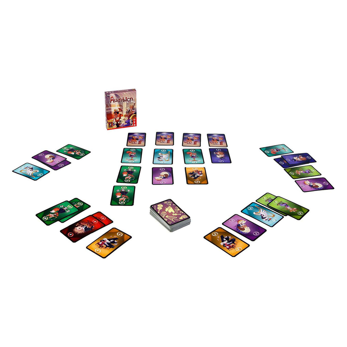 999games 999 games jeu de cartes d'audition