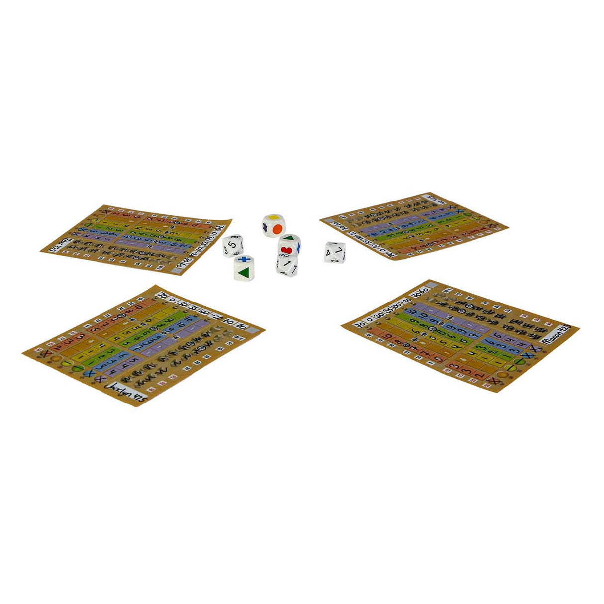 999games 999 jeux villes perdues : jeu de lancer et d'écriture de dés