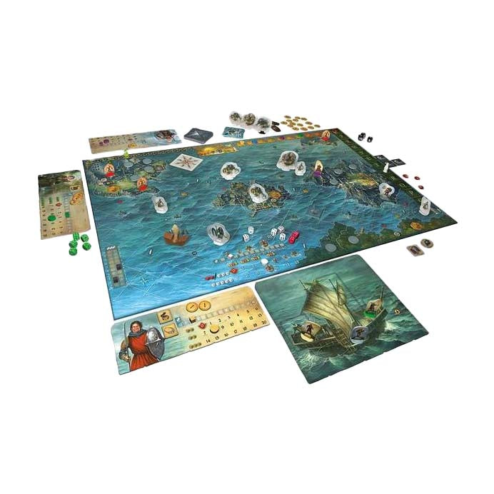 999games 999 games les légendes d'andor : le voyage vers le nord, jeu de société d'extension