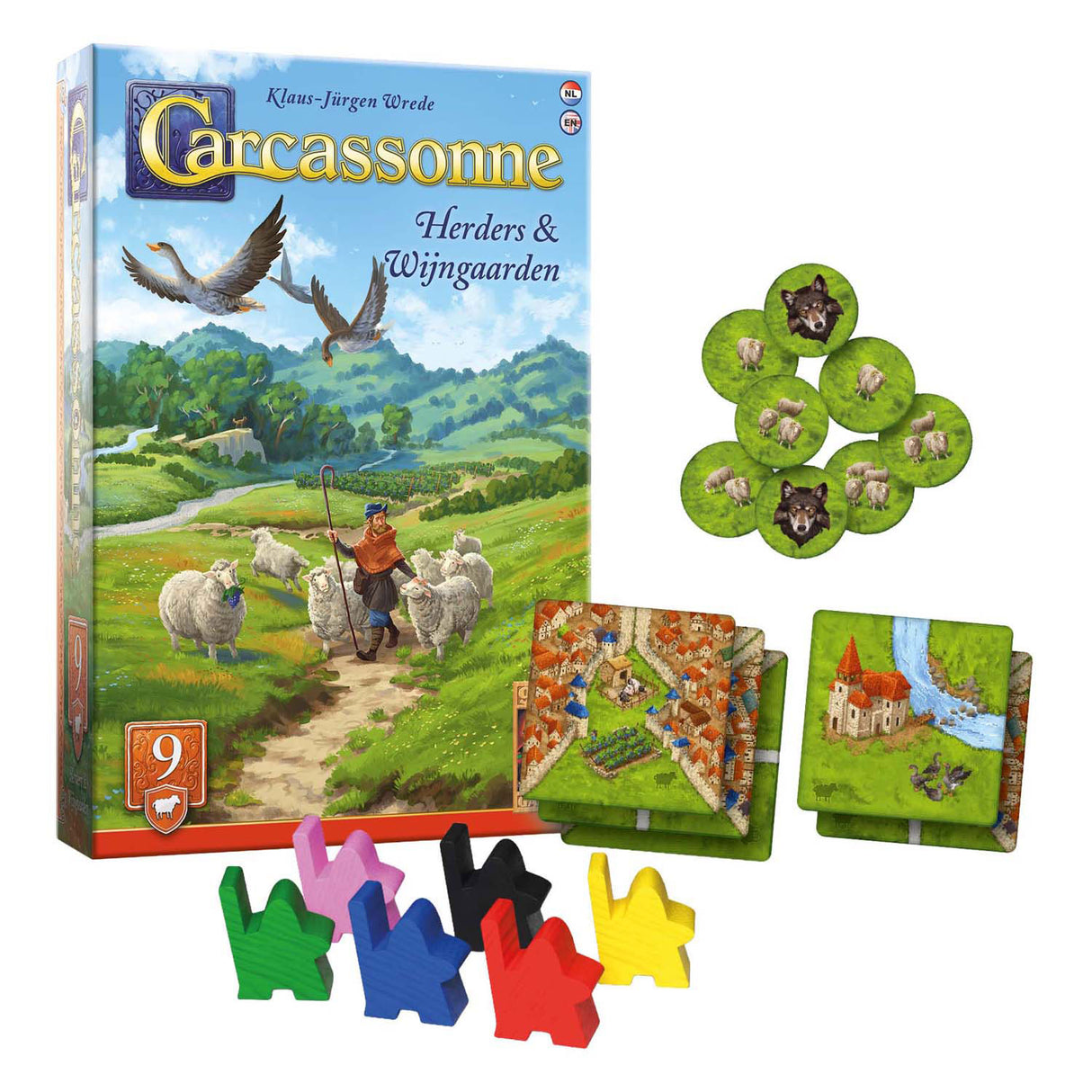 999games 999 games extension vignoble des bergers de Carcassonne
