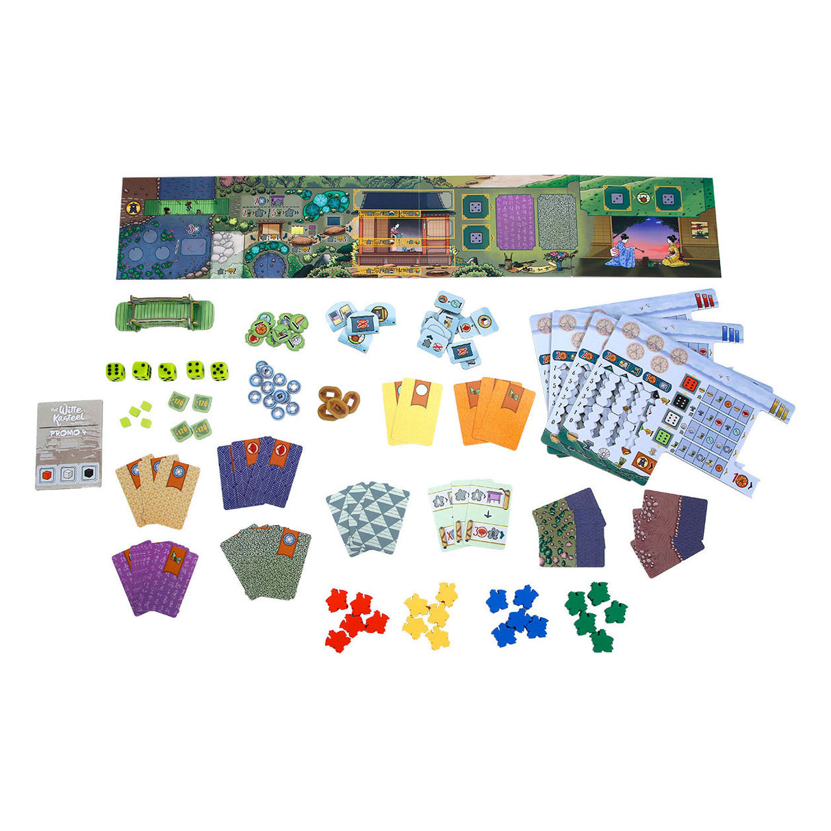 999games 999 games le château blanc de himeji : jeu de société d'extension matcha (extension, néerlandais, 1 à 4 joueurs, 80 minutes, à partir de 12 ans)