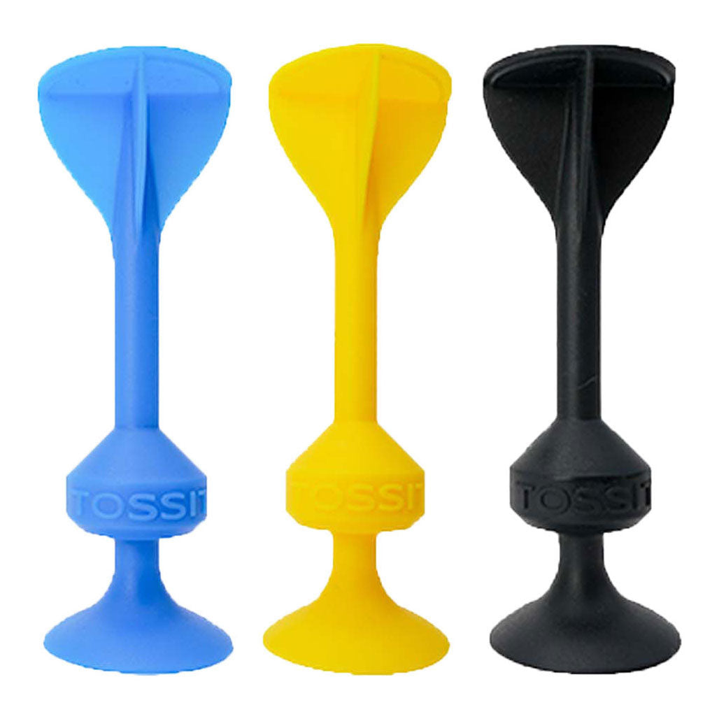 999games 999 games tossit - pack de démarrage - bleu-jaune