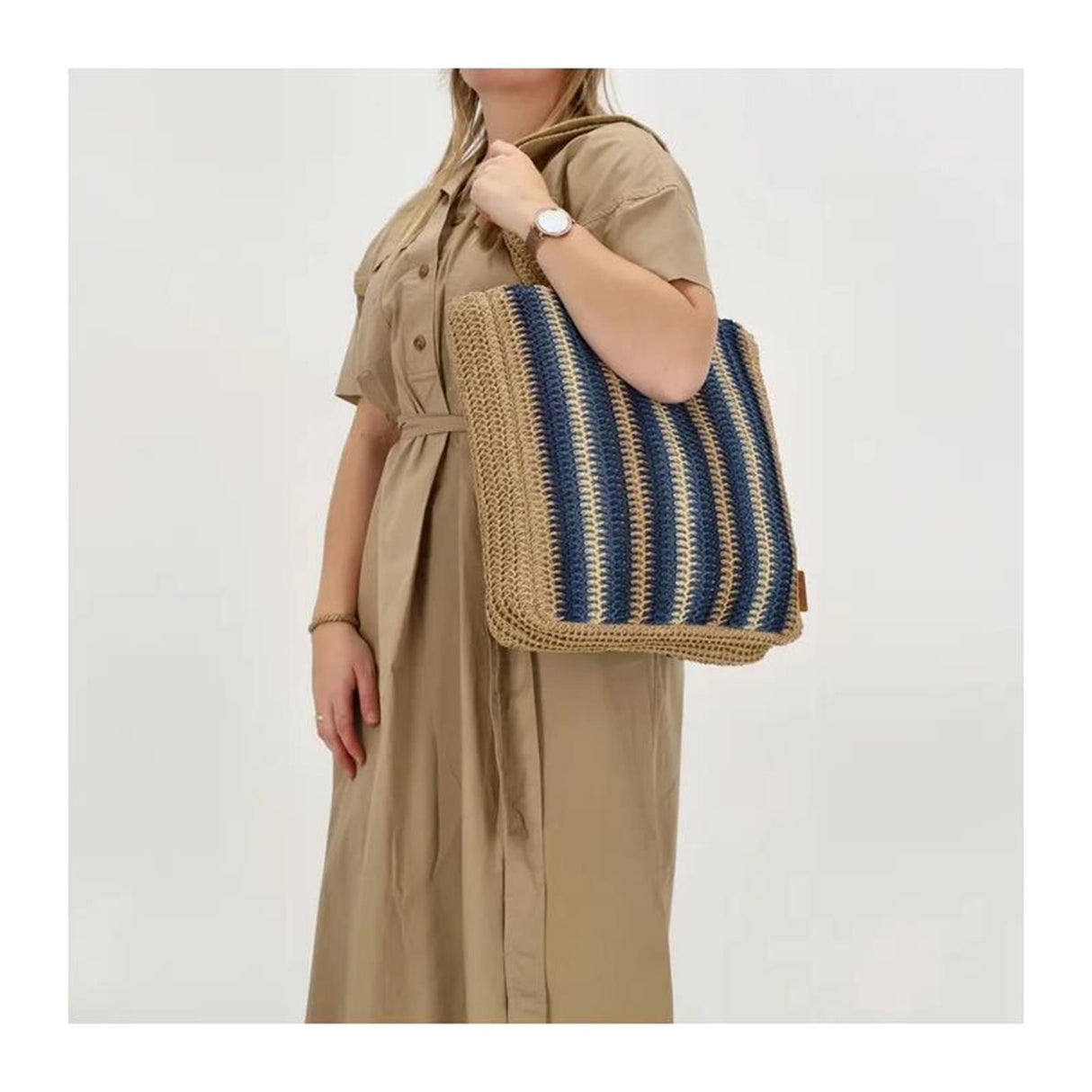 Cabas Pe-Florence Natural Life bleu