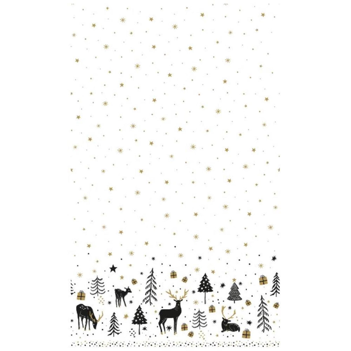 Nappe Duni hiver magique 138x220cm