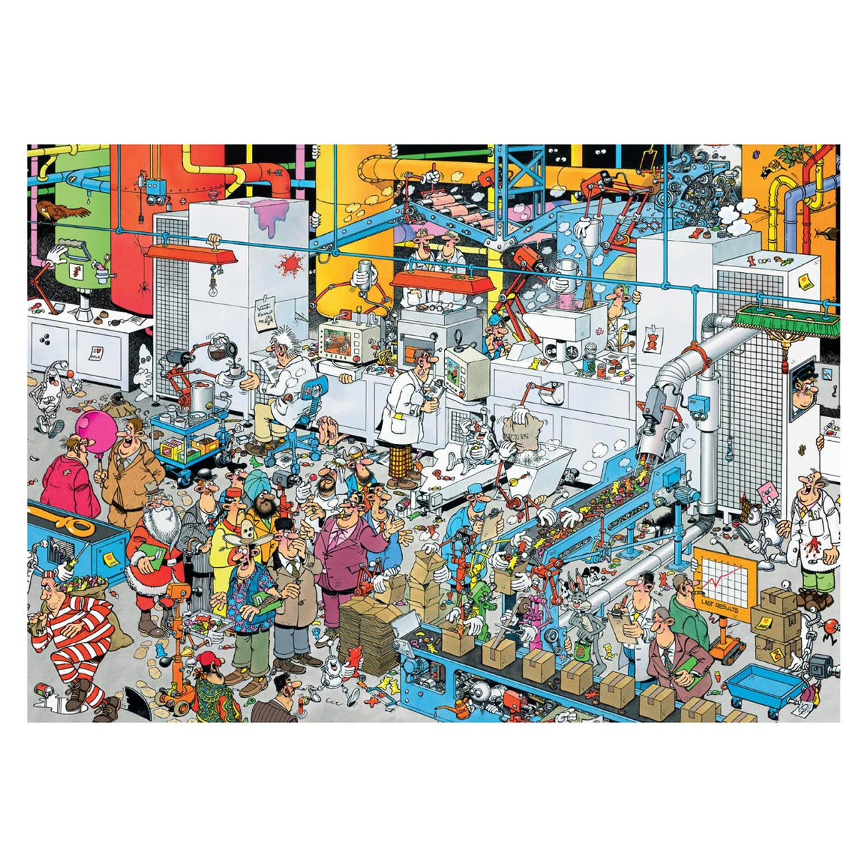 Jan van Haasteren Pluzzle - Candy Factory, 500st.