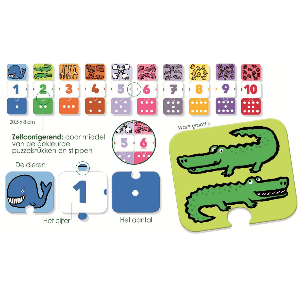 Jeu éducatif Jumbo j'apprends les chiffres