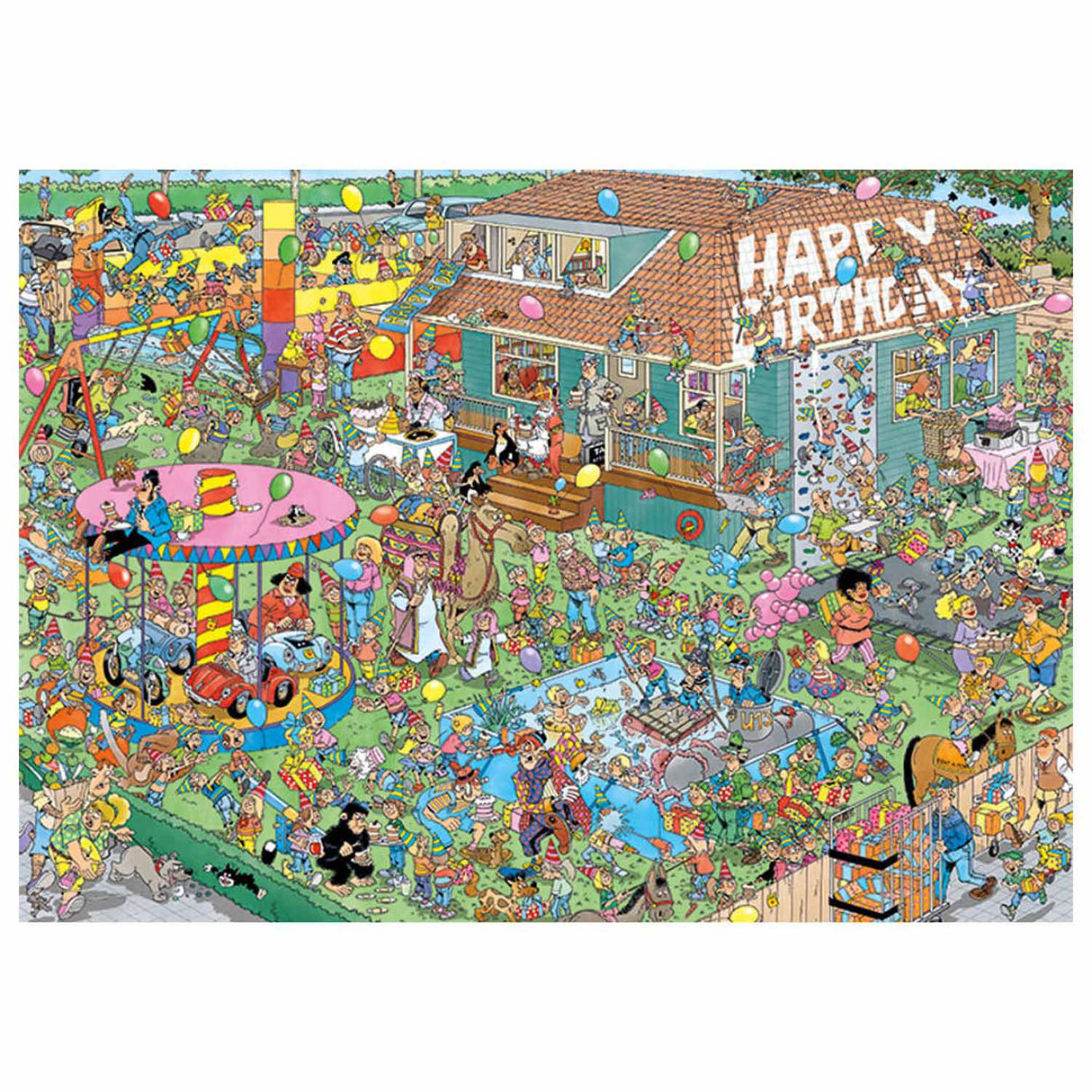 Jan van Haasteren Pluzzle - fête d'anniversaire, 1000st.