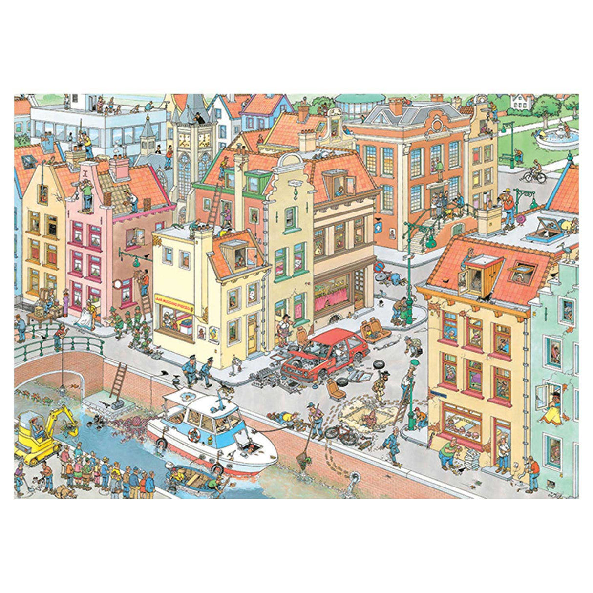 Jan van Haasteren Pluzzle - la pièce manquante, 1000st.
