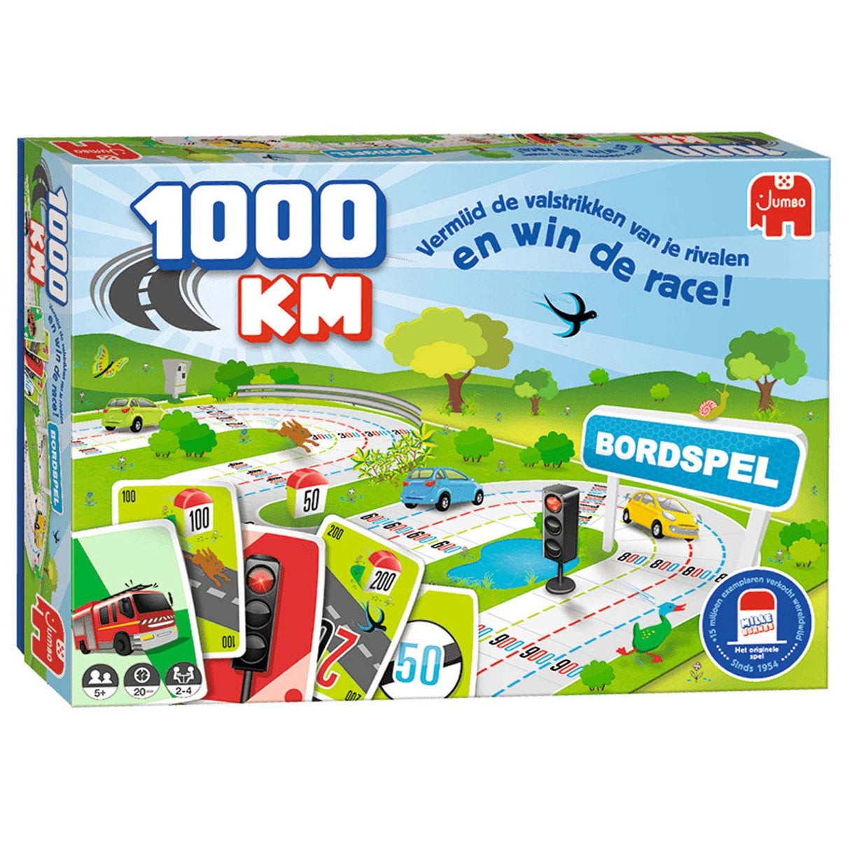Jeu de société Jumbo 1000km - jeu de société pour enfants