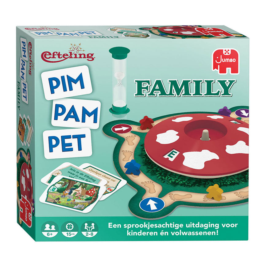 Famille d'animaux de compagnie géants Pim Pam Efteling