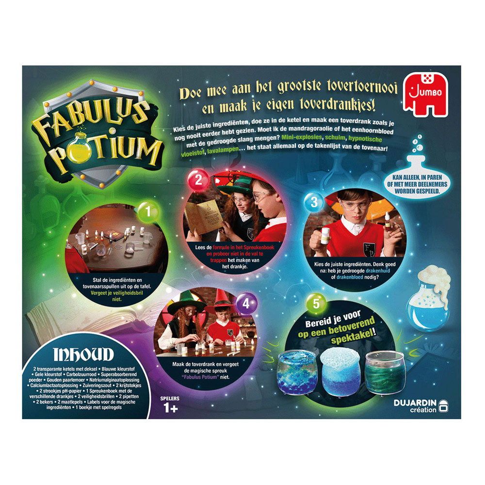 Ensemble d'expérimentations Jumbo Fabulus Potium