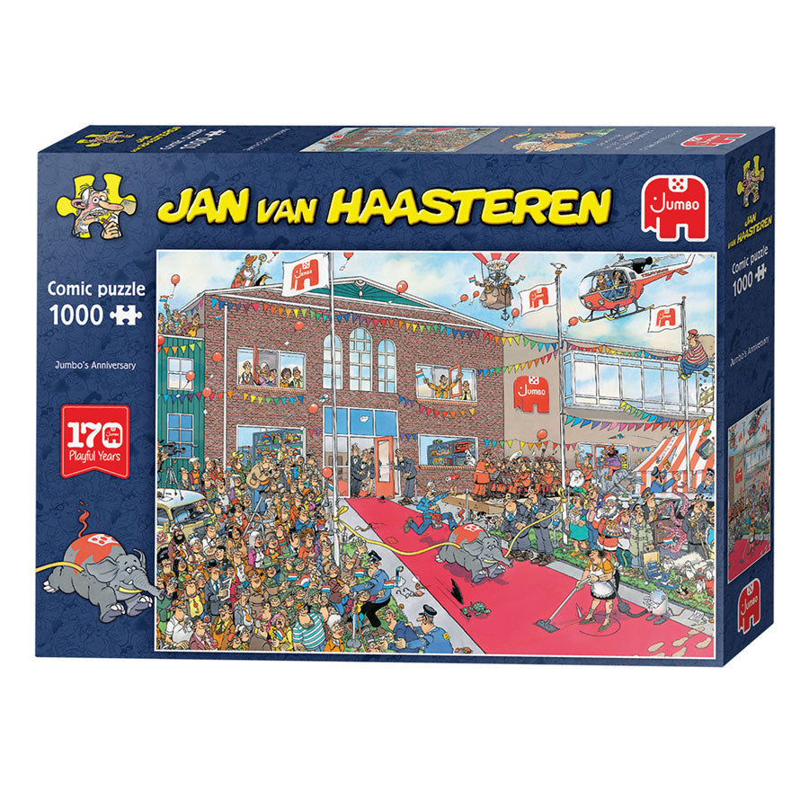 Jan van Haasteren Legpuzzle 170 ans Jumbileum, 1000st.