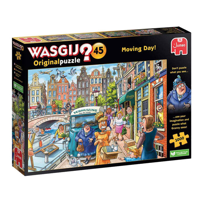 Jumbo Wasgij Original 45 Jour de déménagement !, 1000 pcs.
