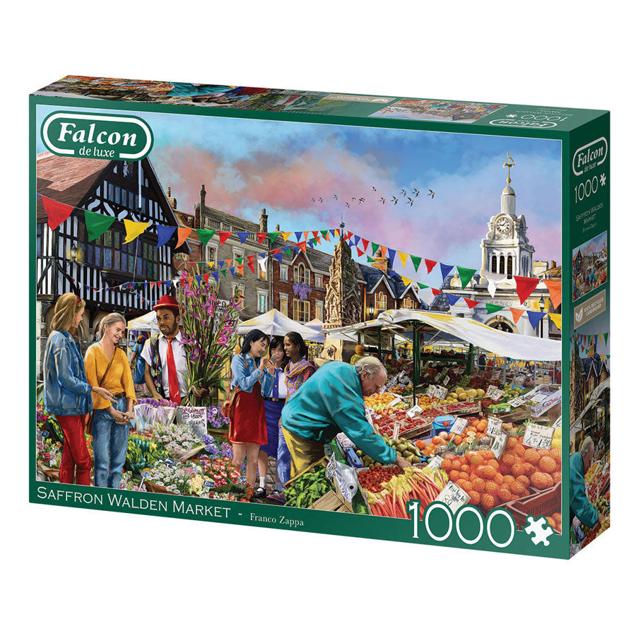 Puzzle Jumbo Falcon - Safran Walden Market, 1000 pcs.