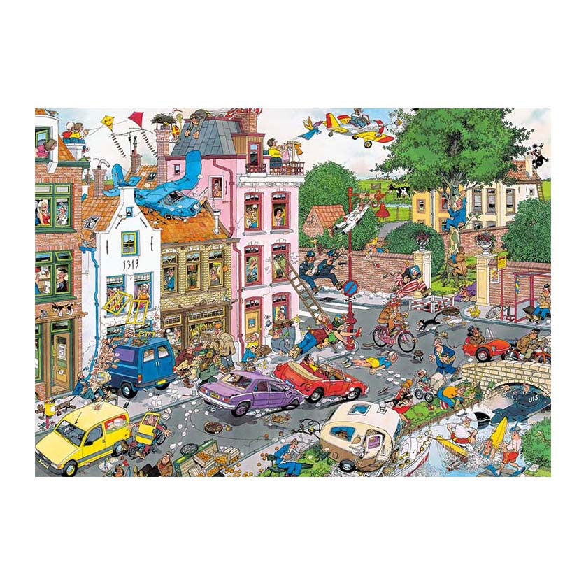 Puzzle Jumbo Jan van Haasteren - Vendredi 13, 1000 pcs.