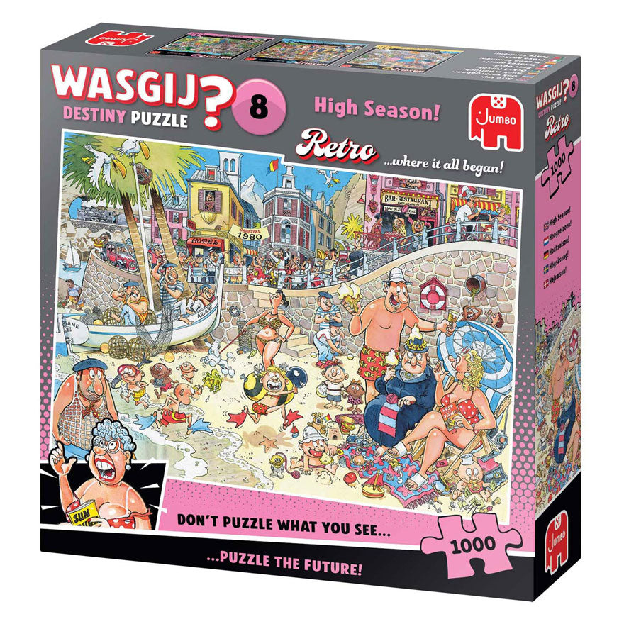 Puzzle Jumbo Wasgij Retro Destiny 8 - haute saison !, 1000 pcs.